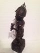 Nigeria: Tribal Bronze Benin Figure - 25 Cm And 2.  5 Kilo Sculptures & Statues photo 2