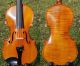 Czech Vintage Violin,  Faithful Stradivarius Copy.  Gorgeously Mellow Tone String photo 1