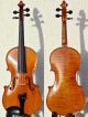 Czech Vintage Violin,  Faithful Stradivarius Copy.  Gorgeously Mellow Tone String photo 7