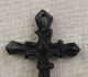 Chinese Natural Black & Green Jade Hand - Carved Exquisite Holy Cross Pendant Necklaces & Pendants photo 1