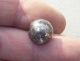 Sterling Silver Button 1600 ' S/1700 ' S With Marks Detecting Find Buttons photo 1