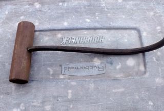 Vintage Antique Primitive Wood & Metal Hay Hook Agricultural Tool photo