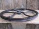 Antique Cast Iron Fly Wheel From A Singer Treadle Sewing Machine Primitives photo 7