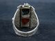 Antique Silver Ring With Stones Post Medieval 1800 Ad Stc451 Greek photo 4