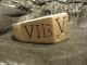 Silver Roman Legionary Ring Fifth Legion Museum Quality Replica Size 12 Roman photo 3