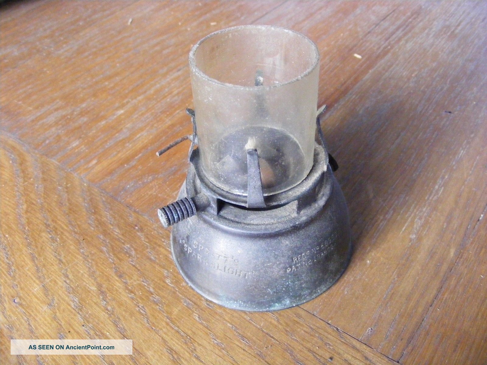 Antique / Vintage Small Spratt ' S Sparkalight Lamp 20th Century photo