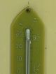 Antique Vintage Veranderlyk Weather Barometer Thermometer Barometers photo 1