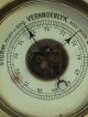 Antique Vintage Veranderlyk Weather Barometer Thermometer Barometers photo 5