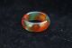 China Liao Ning Pure Natural Agate Chalcedony Jade Jadeite Hand - Carved Ring H15 Rings photo 3