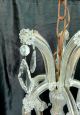 Antique Rare Chandelier French Marie Therese Baccarat Crystal Prism & Gold Chandeliers, Fixtures, Sconces photo 3