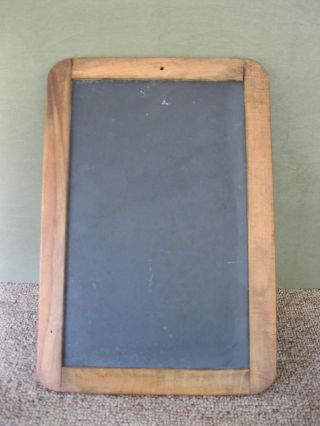 Antique Slate Chalk Board,  12 - 3/4 