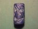 Near Eastern Lapis Lazuli Seal Amulet Circa 400 - 600 Ad. Near Eastern photo 1