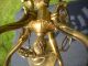 Bronze Vintage French Chandelier 4 Arm Light Fittings Bird Cage Pendant Light Chandeliers, Fixtures, Sconces photo 4