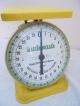 Vintage 1906 Sears Roebuck & Co.  Metal Scale Mustard Yellow Hard To Find Scales photo 8