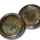 Antique Solid Brass 3in1 World Time,  100 Years Calendar,  Compass R2 Sc 041 Compasses photo 2