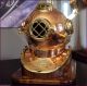 Antique Brass Scuba Diving Divers Helmet Us Navy Mark V Solid Brass 18 