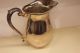 Vintage Crescent Restruant Waiter Water Pitcher Silver Plated Hallmarked Pitchers & Jugs photo 2