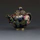 Chinese Cloisonne Hand - Painted Flower Teapot G391 Teapots photo 1