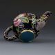 Chinese Cloisonne Hand - Painted Flower Teapot G391 Teapots photo 5
