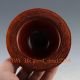 Chinese Old Antique Ox - Horn Hand - Carved Lotus & Fish Bowl Bowls photo 4