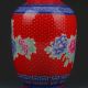 Chinese Color Porcelain Hand - Painted Peony Vase W Qianlong Mark G296 Vases photo 5