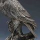 Tibeten Silver Handwork Carved Eagle Statue G705 Other Antique Chinese Statues photo 2