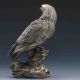 Tibeten Silver Handwork Carved Eagle Statue G705 Other Antique Chinese Statues photo 5