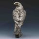 Tibeten Silver Handwork Carved Eagle Statue G705 Other Antique Chinese Statues photo 6