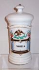 Early 19th Century Vanilla Extract / Bean Apothacary Jar W/ Spread Wing Eagle Bottles & Jars photo 1