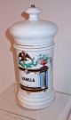 Early 19th Century Vanilla Extract / Bean Apothacary Jar W/ Spread Wing Eagle Bottles & Jars photo 4
