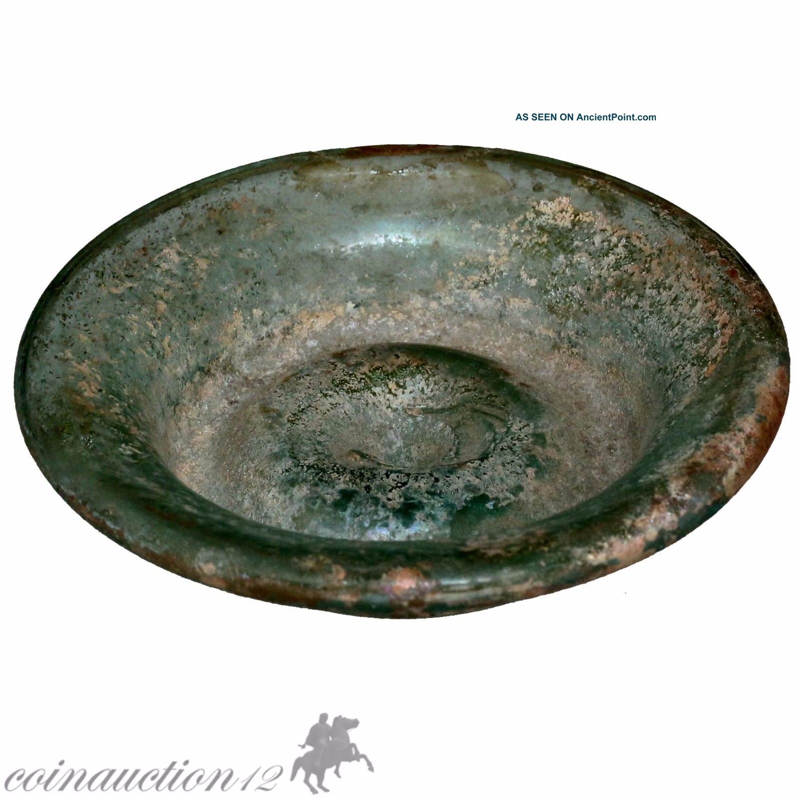 Museum Quality Roman Glass Stopper ? 200 - 400 Ad Roman photo