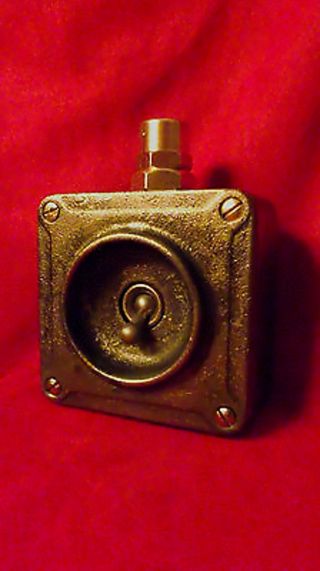 Vintage Industrial Light Switch 