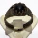 Post - Medieval Bronze Ring With Blue Stone On The Top 35 Roman photo 1