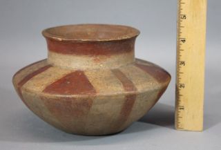 Ancient Authentic Mississippi Native American Pre Columbian Indian Pottery Pot photo