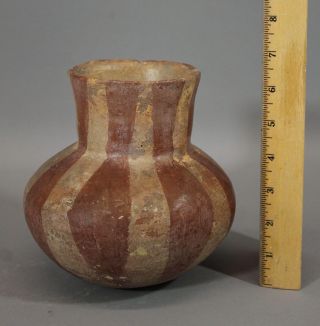 Ancient Authentic Pre Columbian Mississippi Native American Indian Pottery Pot photo