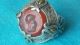 Gold Intaglio Stone And Silver Ring Roman photo 2