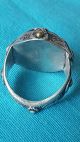 Gold Intaglio Stone And Silver Ring Roman photo 4