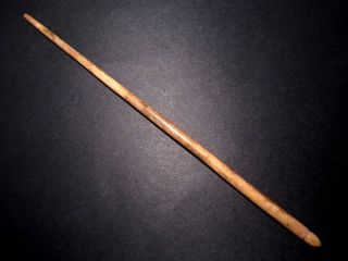 Extremely Rare Roman Period Long Bone Hair Pin,  As Found, photo