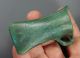 Outstanding Socketed Axe Head,  Smooth Malachite Patina,  Late Bronze Age,  900 Bc Greek photo 1