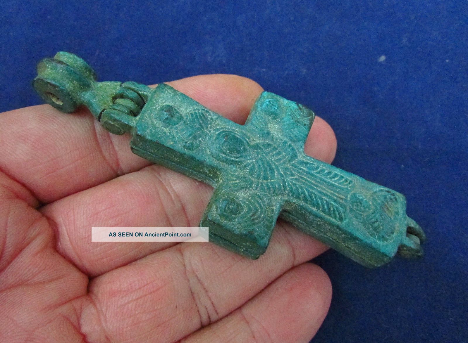 Huge & Byzantine Encolpion Cross 12 - 14th Century Ad (1883 -) Roman photo