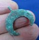 Ancient Viking Bronze Pendant - Norse Amulet - Lunar 8 - 10th Century Ad (1881 -) Other Antiquities photo 1