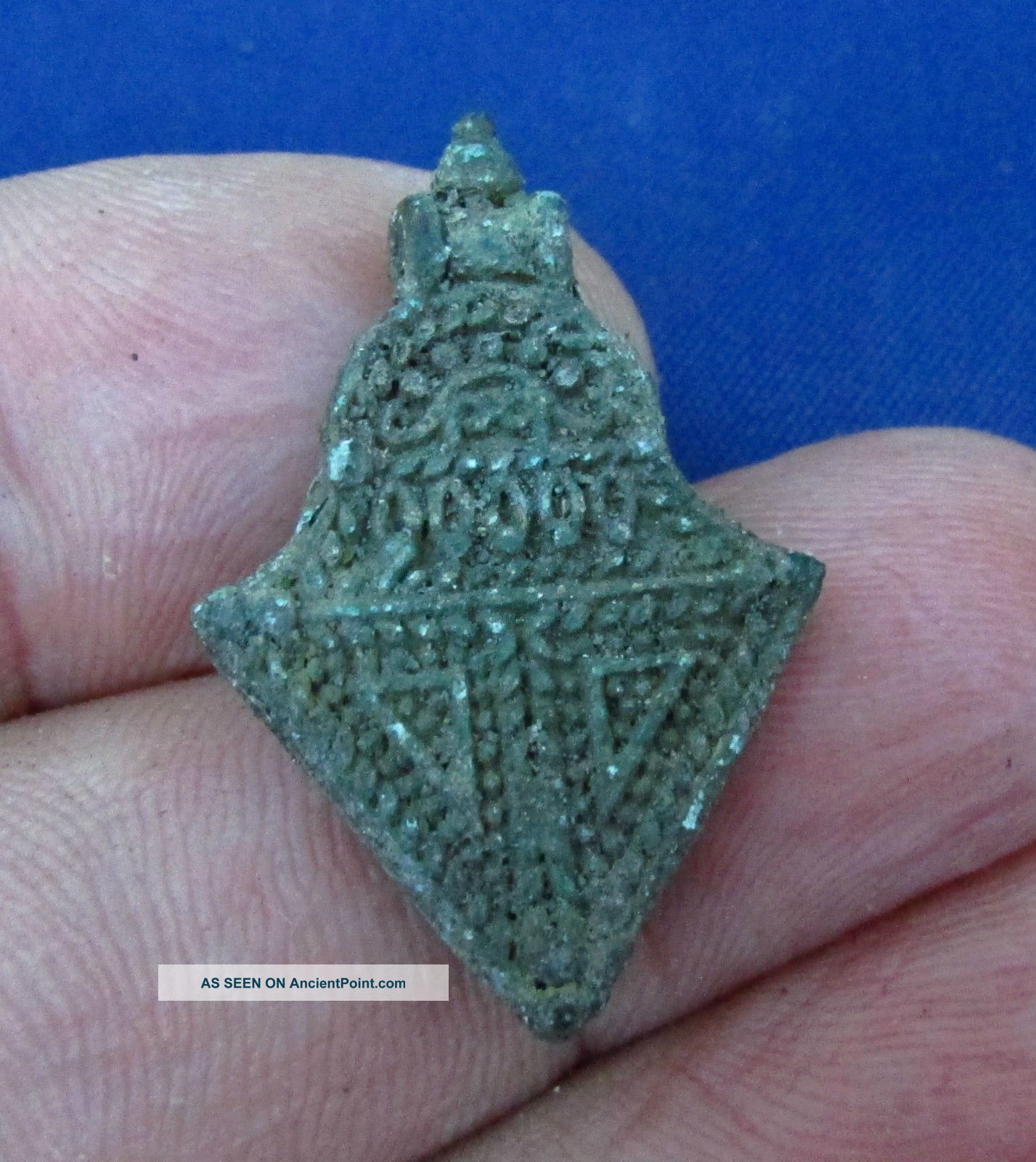 Roman Bronze Applique - Amulet 1st Century Ad (1868 -) Roman photo