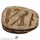 Intact Egyptian Carved Scarab Bead Seal 500 - 200 Bc Roman photo 1