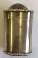 Antique Solid Silver Pepperette Pepper Canister Chester Stokes & Ireland 1924 Other Antique Sterling Silver photo 1