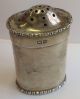 Antique Solid Silver Pepperette Pepper Canister Chester Stokes & Ireland 1924 Other Antique Sterling Silver photo 5