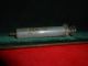 Syringe Ideia Glass 10 Cc With Metal Box Other Medical Antiques photo 6