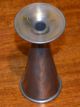 Antique Monaural Stethoscope Pinard Horn Type 1930`s German One Piece Aluminium Other Medical Antiques photo 2