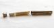 Antique Canda Iodine Pen Glass Phial In Chromed Brass Container With Screw Lid Other Medical Antiques photo 1