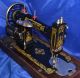 White Rotary Sewing Machine Vintage Serviced Has Attachments A Beauty In Case Sewing Machines photo 3