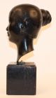 Nguyen Thanh Le Vietnamese Bronze Bust Of Woman 13 1/2 